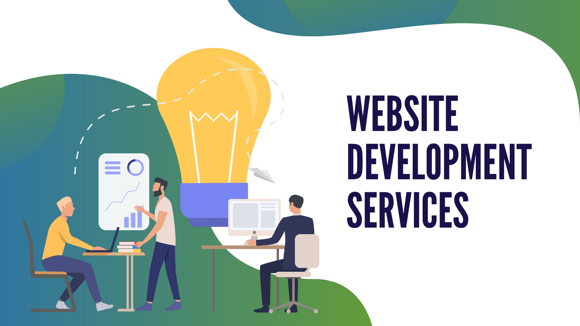 What are the website development services?